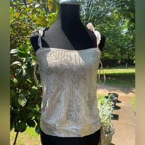 Women’s express top 100% silk size small